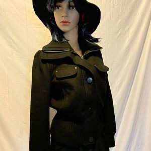 Forever 21 wool half jacket